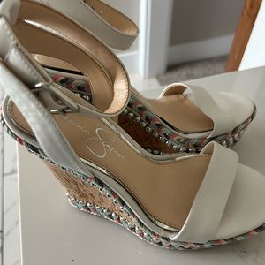 Jessica Simpson wedges